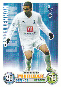 Aaron Lennon Tottenham Hotspur 2007/08 Topps Match Attax #279